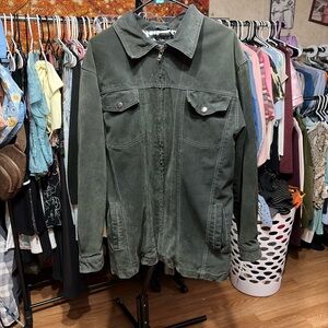 🧥 Epidemic 100% Leather Utility Jacket – Size L 🧥